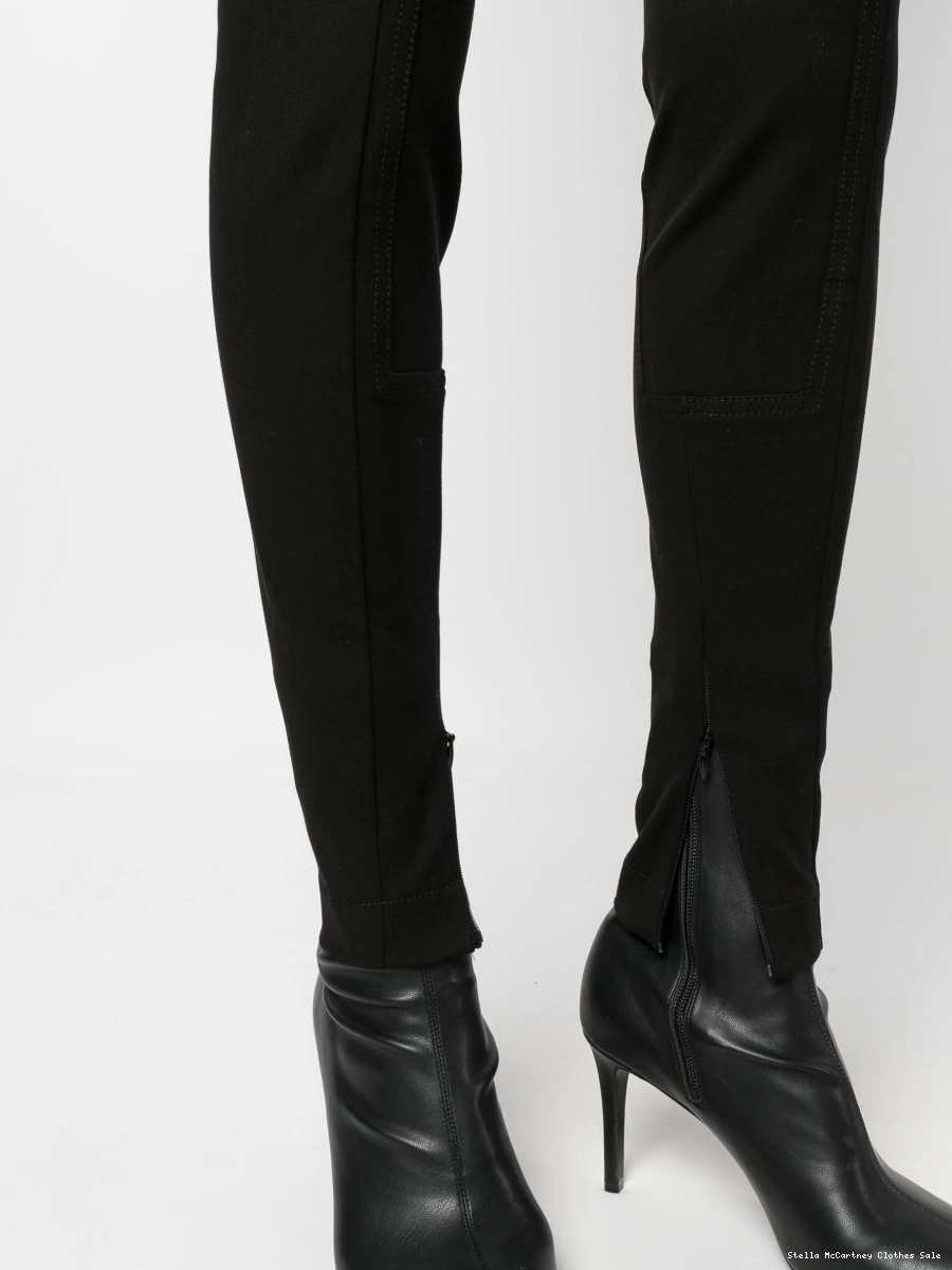 Cheap Stella Women skinny-cut panelled McCartney trousers 0701